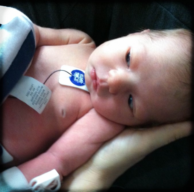 Our new niece, Taylor Grace is having a rough week during her Christmas visit to the hospital. She's a strong little lady, though!