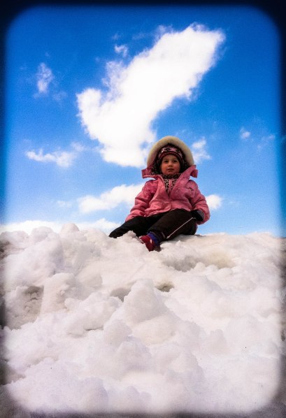 Practically the North Pole.